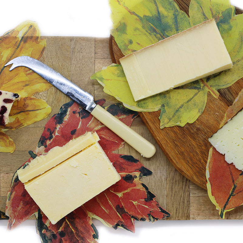 French Cheese Leaves - Artistic (Pack of 20)