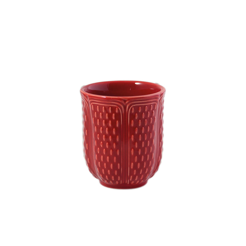 Gien Pont Aux Choux Cup - Ruby Red