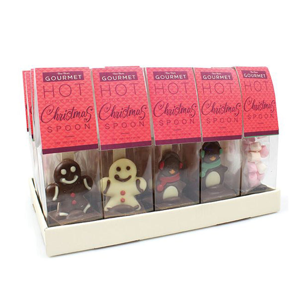 Gourmet Hot Chocolate Spoon - Festive