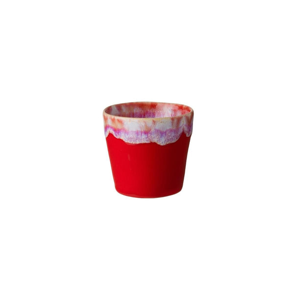 Grespresso 90ml Stoneware Espresso Cup - Red