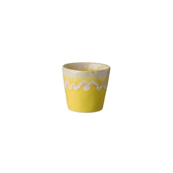Grespresso 90ml Stoneware Espresso Cup - Yellow