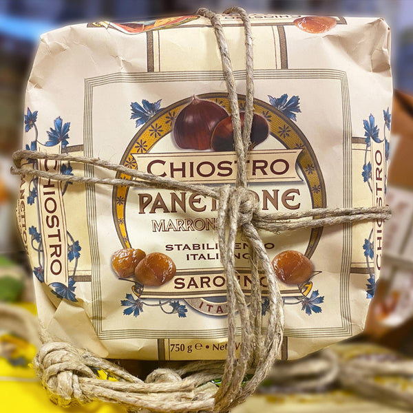 Hand Wrapped Panettone - Marron Glaces