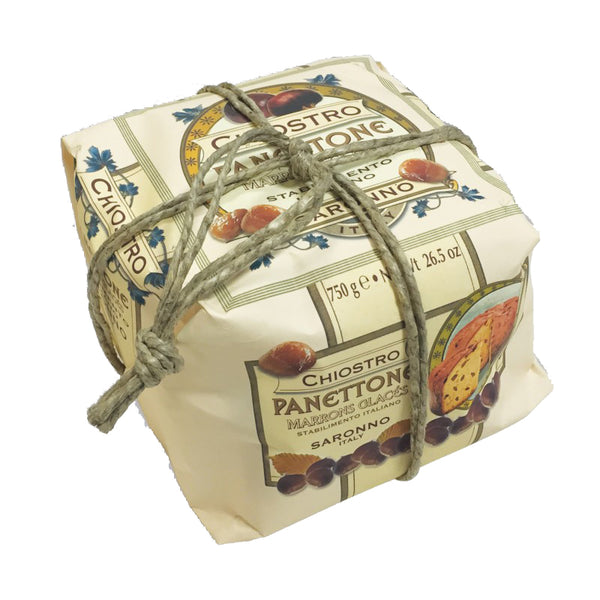 Hand Wrapped Panettone - Marron Glaces