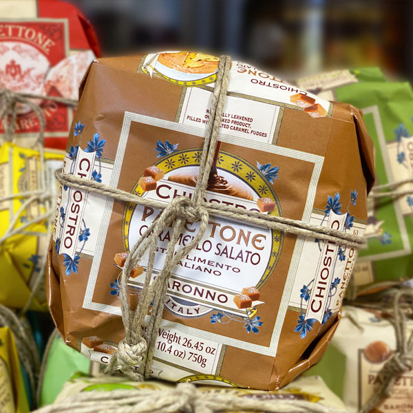 Hand Wrapped Panettone - Salted Caramel