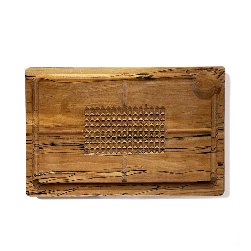 Handmade Carving Board in Spalted Beech | 40cm x 25cm