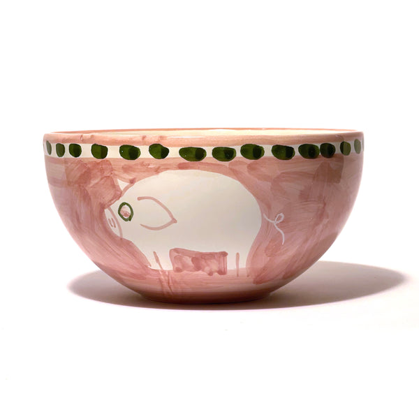 Amalfi Pink Cortile Bowl - 17cm