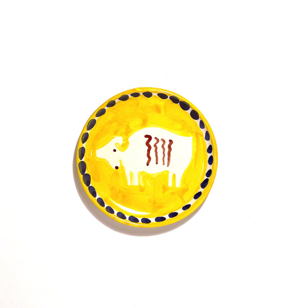 Amalfi Yellow Capra Mini Oil/Dip Plate
