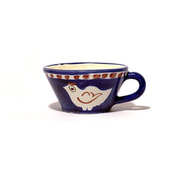 Amalfi Blue/Red Gallina Conical Cup