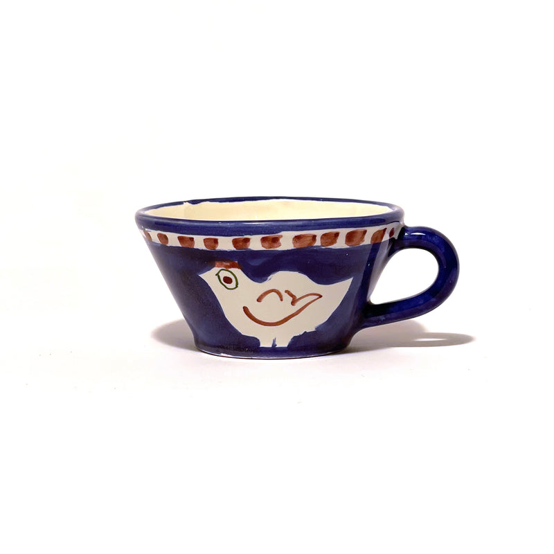 Amalfi Blue/Red Gallina Conical Cup