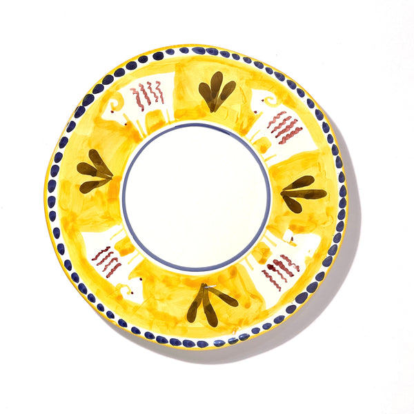 Amalfi Yellow Capra Dinner Plate - 29cm