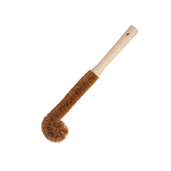 KitchenCraft Coconut Husk Bottle Brush with Wooden Handle