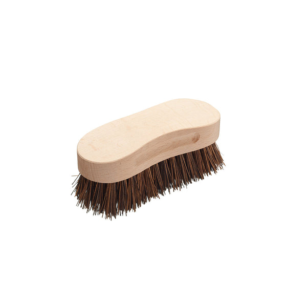 Kitchencraft Coconut Husk Scrubber Brush with Wooden Handle