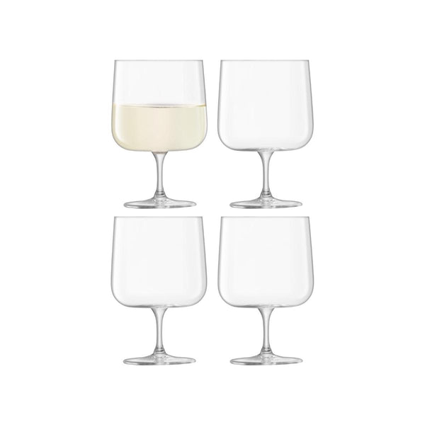 LSA Arc Set of 4 Wine Glasses