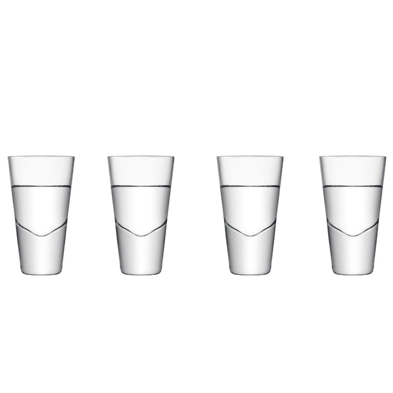 LSA Bar Set of 4 Vodka Glasses