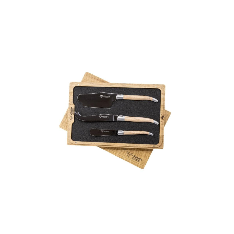 Lagioule Cheese Knife Set - Olive