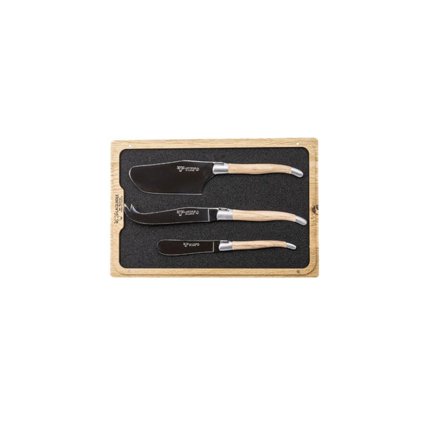 Lagioule Cheese Knife Set - Olive