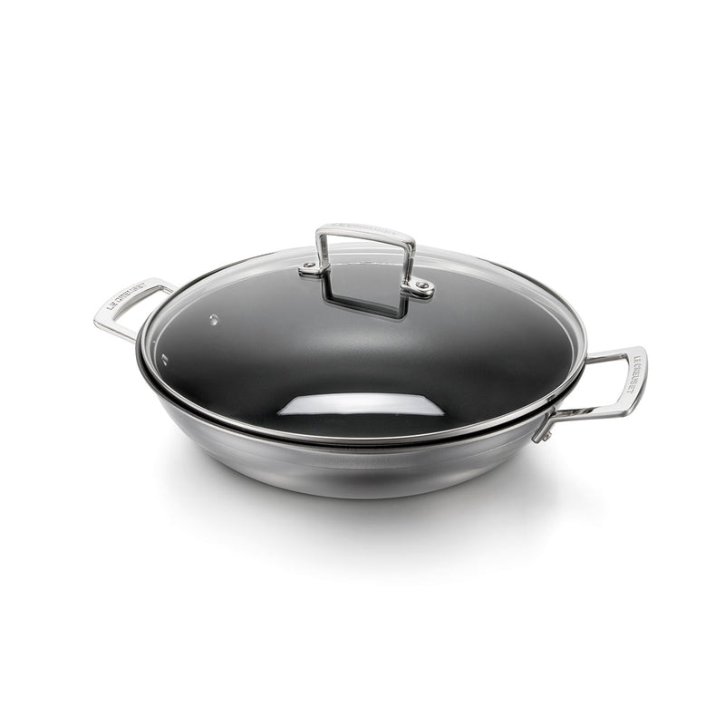 Le Creuset Cooks Special 3-ply Wok with Lid