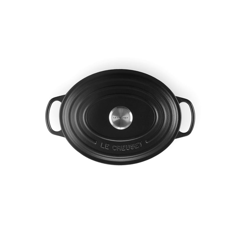Le Creuset Cooks Special 23cm Oval Casserole - Satin Black