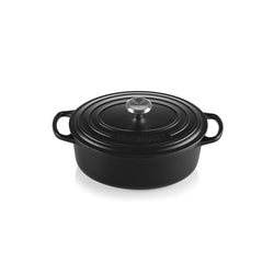 Le Creuset Cooks Special 23cm Oval Casserole - Satin Black