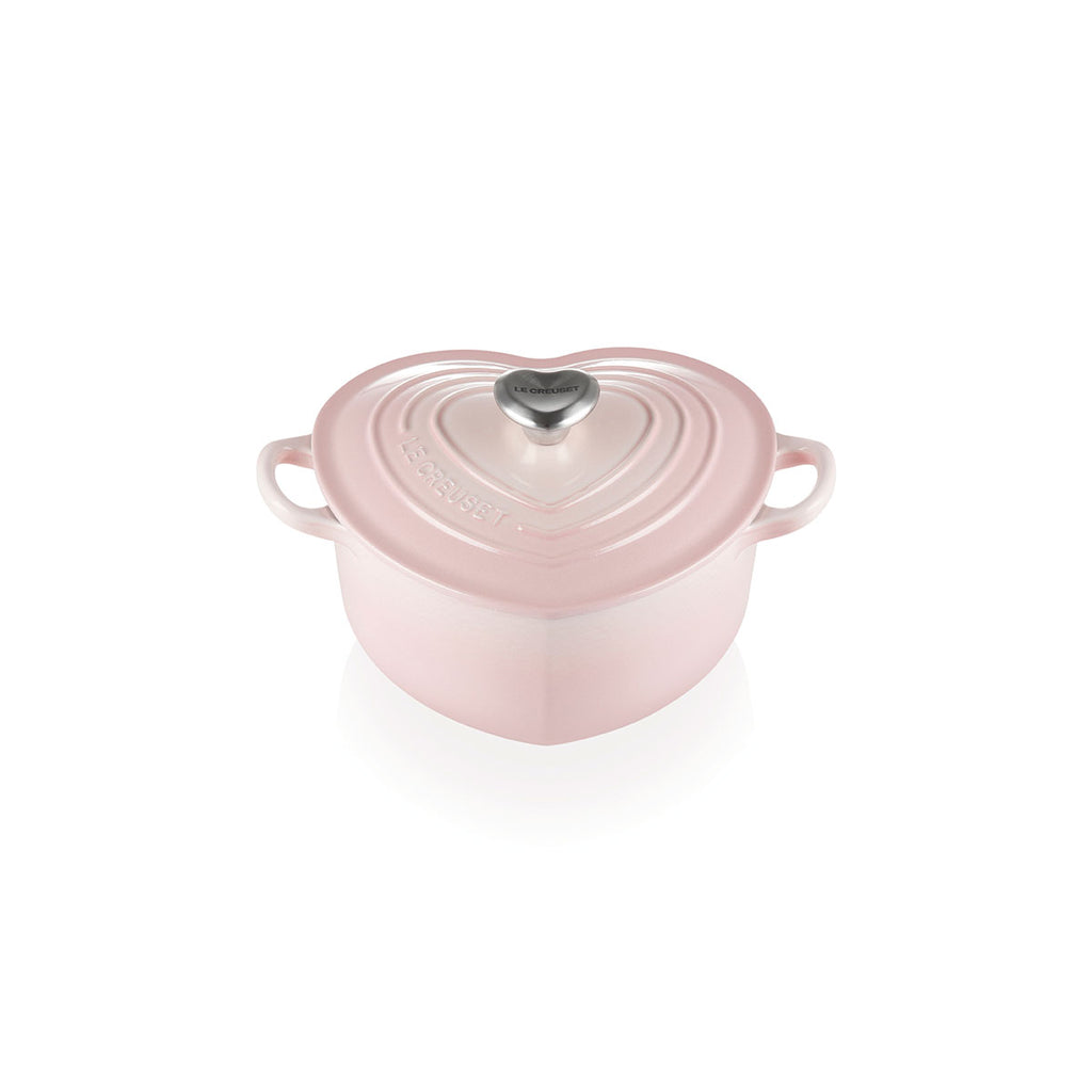 LE CREUSET ハート型 鋳鉄鍋 20cm ピンク Le Creuset Heart Cocotte 20cm - Pink | Divertimenti Cookshop