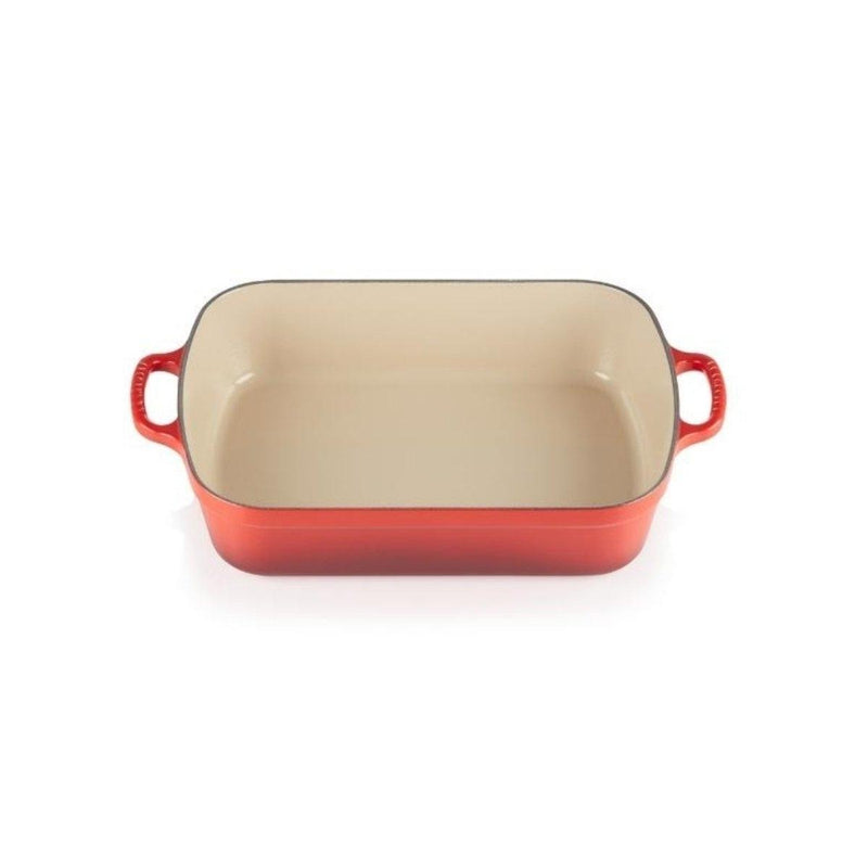 Le Creuset Cast Iron 33cm Rectangular Roaster - Volcanic