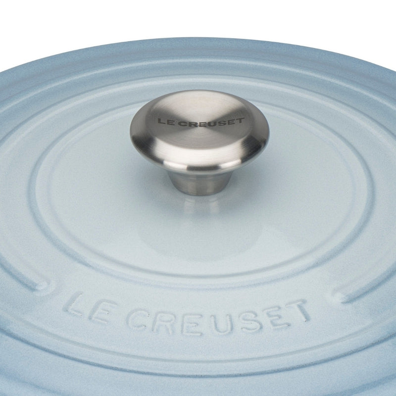 Le Creuset Signature Round Casserole - 24cm Coastal Blue