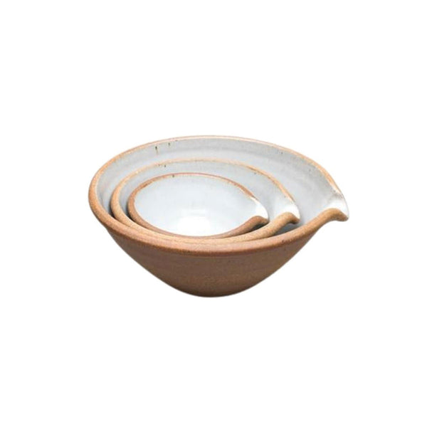 Leach Pottery 3-Piece Mixing Bowl Set