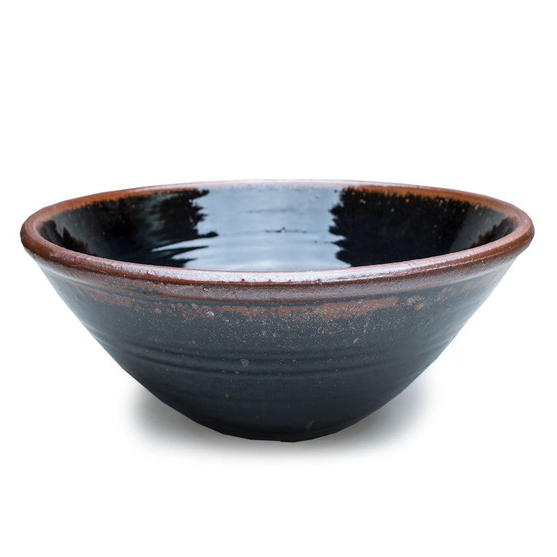 Leach Pottery Extra Large Bowl - Tenmoku
