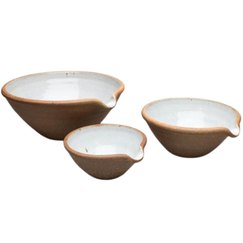 Leach Pottery 3-Piece Mixing Bowl Set