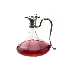French Pewter Decanter with Handle