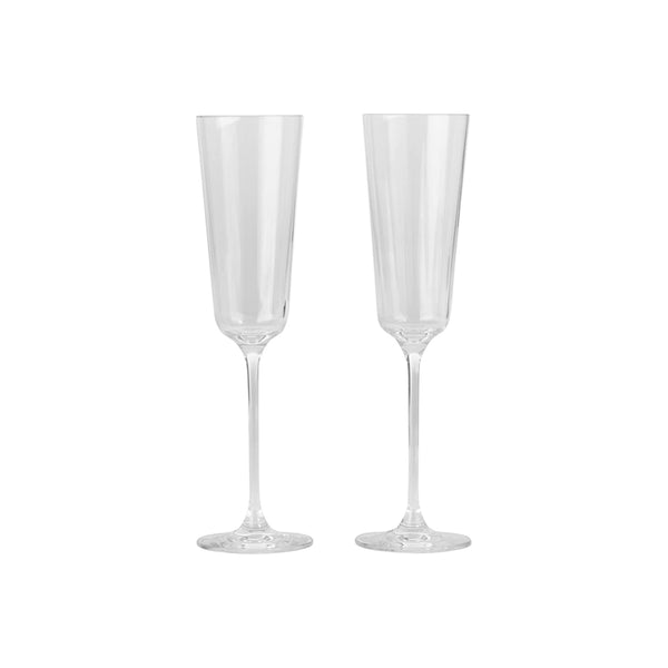 Livellara Set of 2 Champagne Glasses