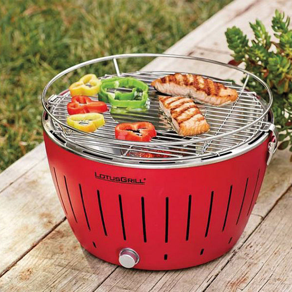 Shop Lotus Grill Red Portable Barbecue Divertimenti
