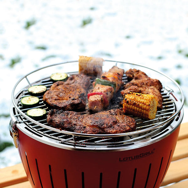 Shop Lotus Grill XL Red Portable Barbecue Divertimenti
