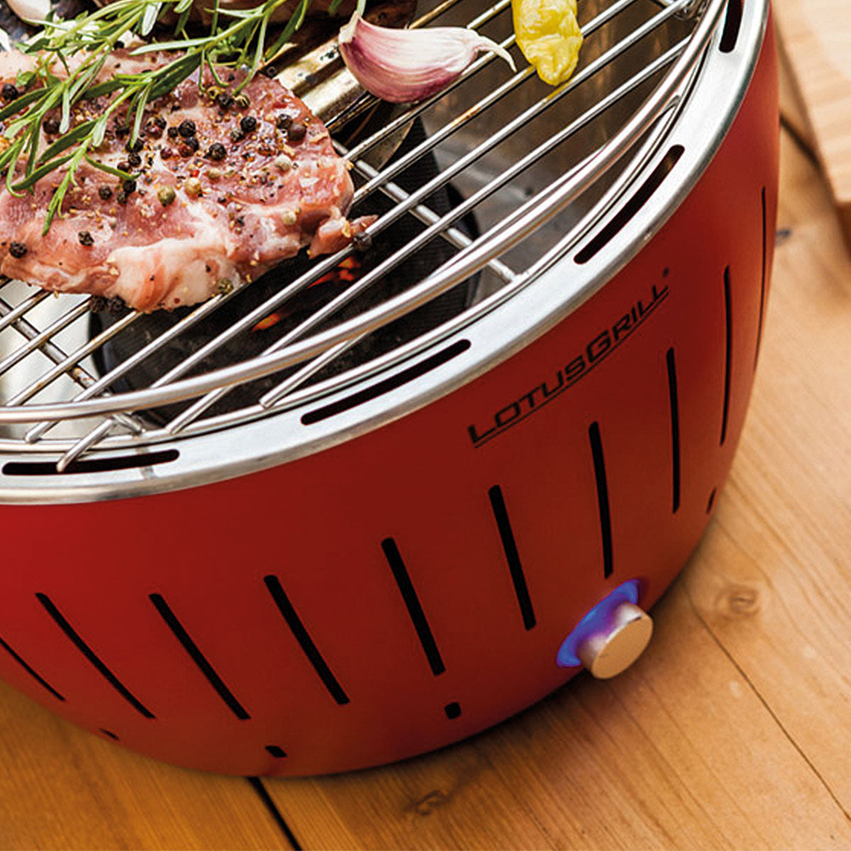 新品未開封 LotusGrill レッド 赤 ロータスグリル XL G435 Shop Lotus