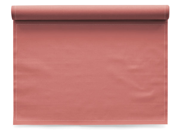 My Drap 12 Piece Cotton Placemat Roll - Dusty Pink
