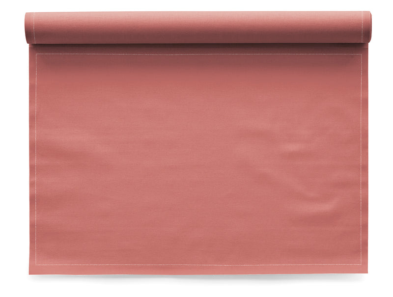 My Drap 12 Piece Cotton Placemat Roll - Dusty Pink