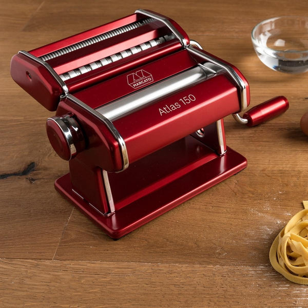 Marcato Atlas 150 Pasta Machine - Red