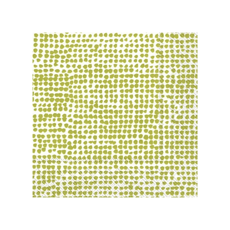 Marimekko Pack of 20 Paper Napkins - Green Orkanen