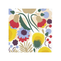 Marimekko Pack of 20 Paper Napkins - Pikkukellukka Floral