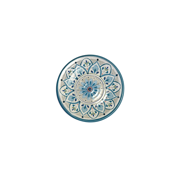 Moroccan Medallion Melamine Salad Plate - 22cm