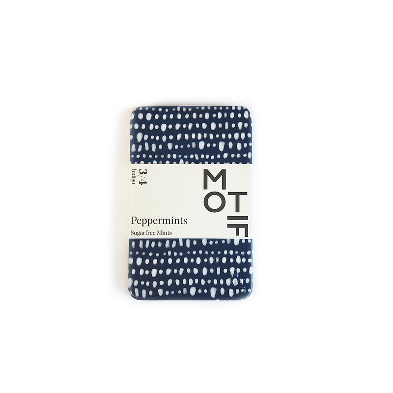 Motif Peppermint Tins | Indigo Collection