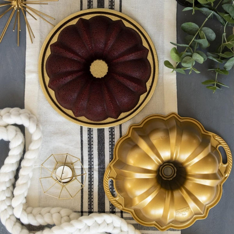 Nordic Ware Anniversary Gold Bundt Cake Pan