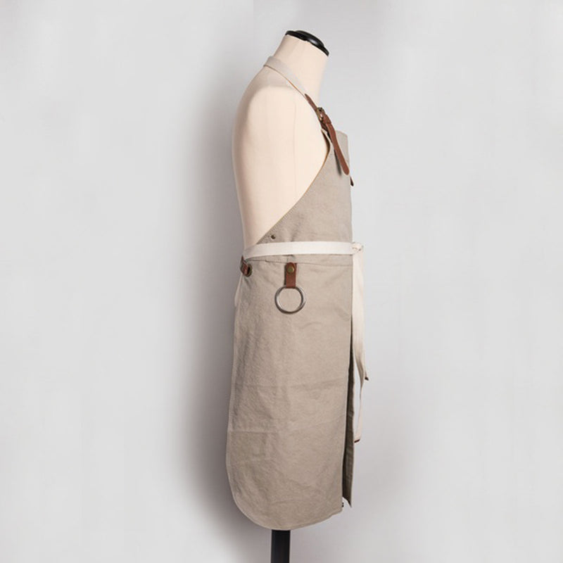Professional Secrets Canvas Weave Chefs Apron - Sage