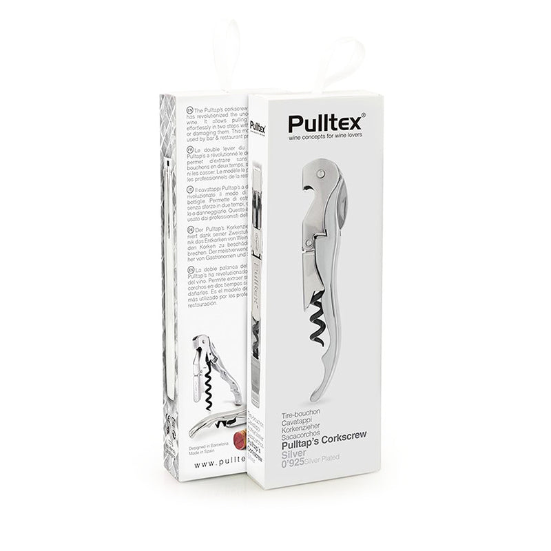 Pulltaps Classic Luxe Corkscrew | Silver