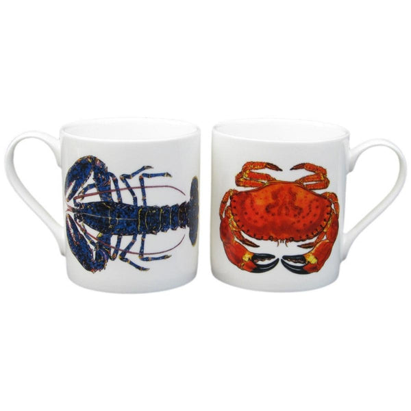 Richard Bramble Crab & Blue Lobster Mug 375ml