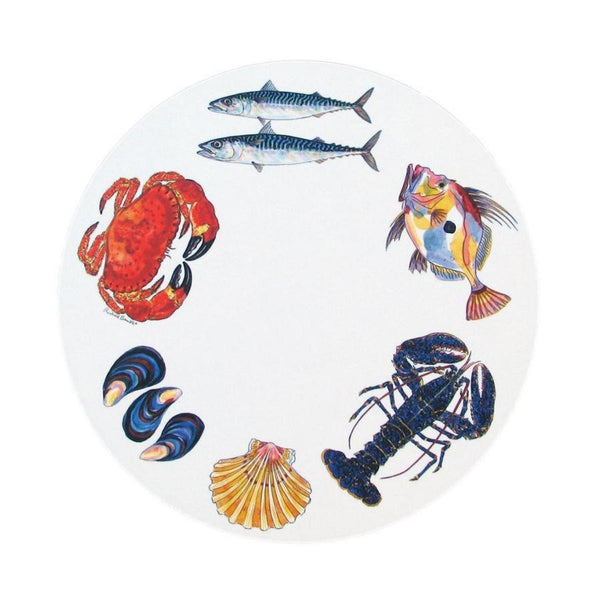 Richard Bramble Placemat 28cm - Mixed Fish