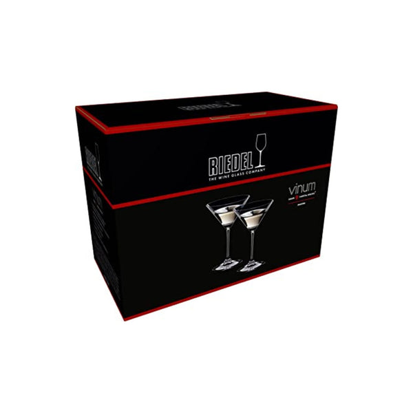 Riedel Bar Vinum Set of 2 Martini Glasses