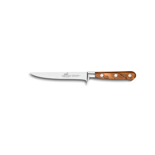 Sabatier Provencao Olive Wood Boning Knife - 13cm