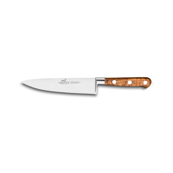 Sabatier Provencao Olive Wood Cooks Knife - 15cm