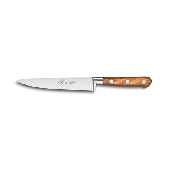 Sabatier Provencao Olive Wood Filleting Knife - 15cm